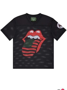 Denim Tears x Rolling Stones Football Jersey